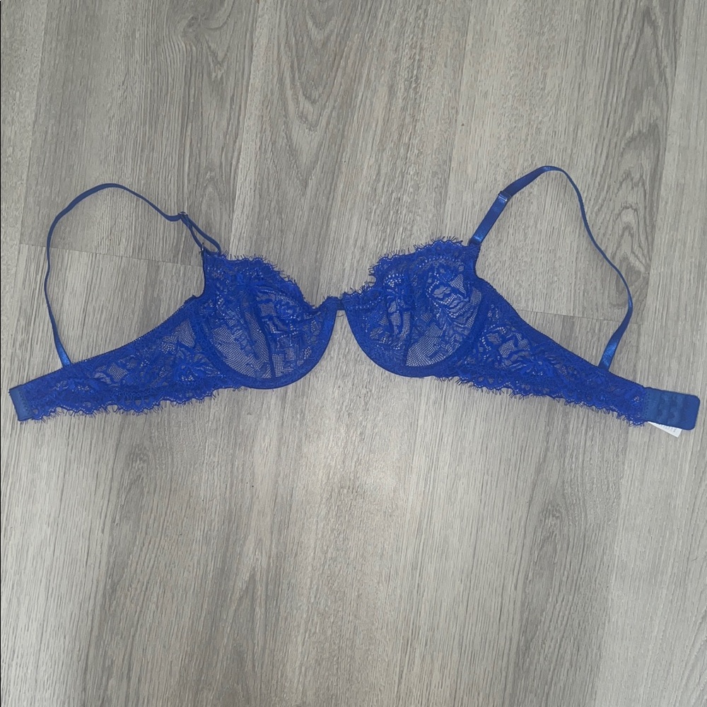 Blue Lace Bra 💙